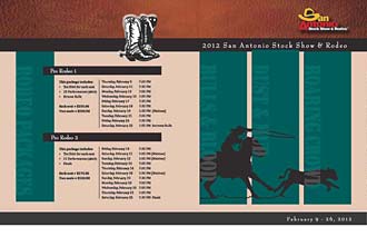 San Antonio Stock Trade and Rodeo Brochure - Outside